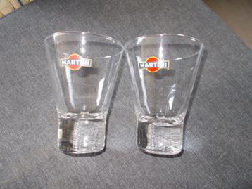 2 Martini glazen beschikbaar voor biedingen