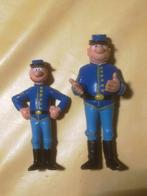 2 figurines BD Tuniques Bleues. Chesterfield et Blutch, Collections, Comme neuf, Humain, Enlèvement ou Envoi