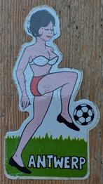 Vintage sticker Antwerp FC voetbal, Ophalen of Verzenden, Zo goed als nieuw, Sport