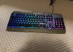 Clavier gaming AZERTY, Informatique & Logiciels, Claviers, Comme neuf, Azerty, Clavier gamer, Filaire