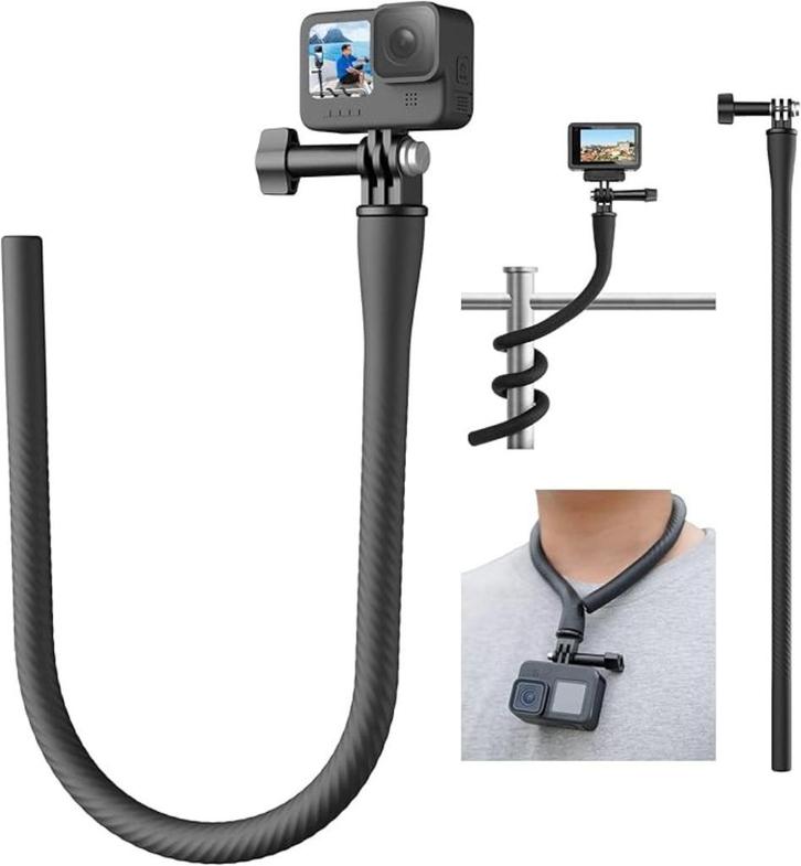Flexibele selfie stanghouder voor GoPro Hero | Nieuw, Audio, Tv en Foto, Fotografie | Statieven en Balhoofden, Nieuw, Overige typen