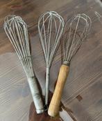 Le lot complet d’anciens fouet de cuisine, Ophalen of Verzenden, Zo goed als nieuw
