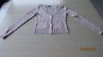 Vuilroze cardigan met lovertjes, maat 36, Ophalen, H&M, Roze, Maat 36 (S)