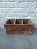Oude houten kistplank 41x20x20 cm, Ophalen of Verzenden, Zo goed als nieuw