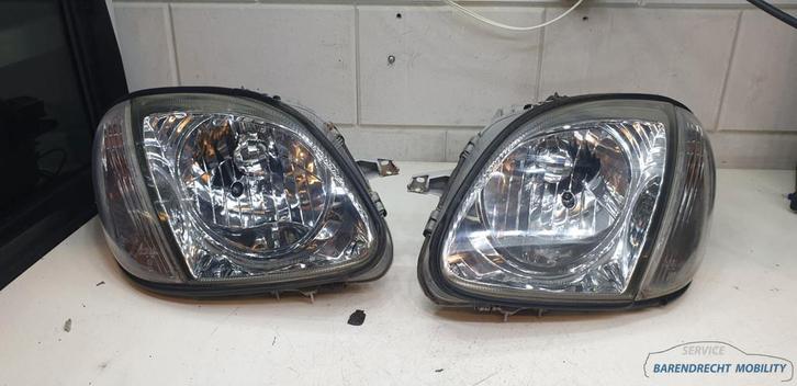 Set koplampen SLK R170 helder glas kunststof, knipperlicht 1, Auto-onderdelen, Verlichting, Mercedes-Benz, Gebruikt