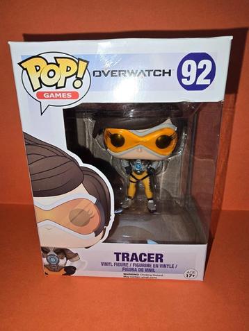 Figurine POP Games - OVERWATCH - 92 - TRACER - Neuf, Enlèvement ou Envoi, Neuf, Fantasy