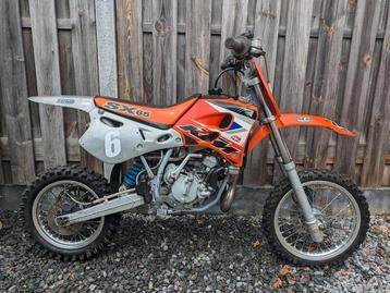 KTM 65 SX kindercrosser, 65cc tweetakt, tussen 50 en 85 in. beschikbaar voor biedingen