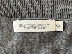Cardigan Suitsupply - Merino Wol - in nieuwstaat, Ophalen of Verzenden, Zo goed als nieuw, Grijs, Maat 46 (S) of kleiner