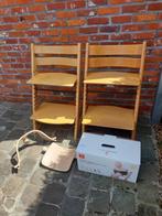 Trapp Trapp 2 stuks + 1 babyset, Kinderen en Baby's, Kinderstoelen, Ophalen, Gebruikt, Meegroeistoel, Aanschuifbaar