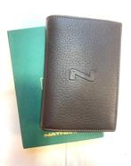 Portefeuille NATHAN cuir brun, Handtassen en Accessoires, Portemonnees, Ophalen of Verzenden, Nieuw, Bruin, Leder
