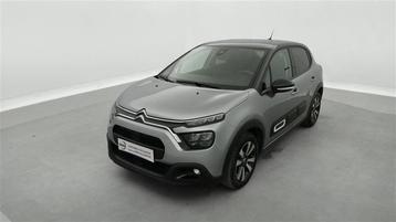 Citroën C3 1.2i PureTech Shine NAVI / FULL LED / CARPLAY, Argent ou Gris, Achat, Entreprise, Boîte manuelle