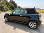 Mini Cooper Cabrio - 2009, Auto's, Mini, 4 zetels, Cabriolet, Zwart, Leder