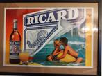 Vintage poster Ricard, Ophalen of Verzenden