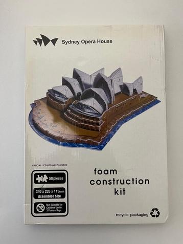 Sydney Opera House Foam Construction Kit (3D puzzel) beschikbaar voor biedingen
