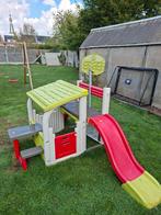Smoby Fun Center Speelhuisje met glijbaan, Kinderen en Baby's, Ophalen, Zo goed als nieuw, Kunststof