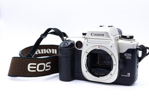 Canon 50E (Eye Control) + Riem, Audio, Tv en Foto, Fotocamera's Analoog, Gebruikt, Spiegelreflex, Canon, Ophalen of Verzenden