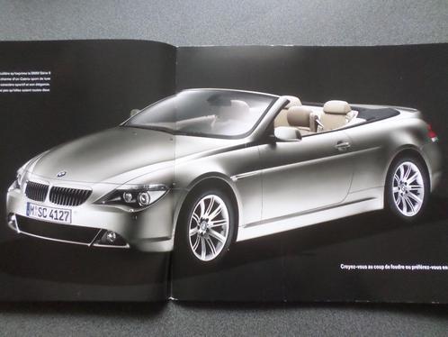 BMW 6 645 Ci Reeks Cabrio Brochure - FRANS, Boeken, Auto's | Folders en Tijdschriften, BMW, Ophalen of Verzenden