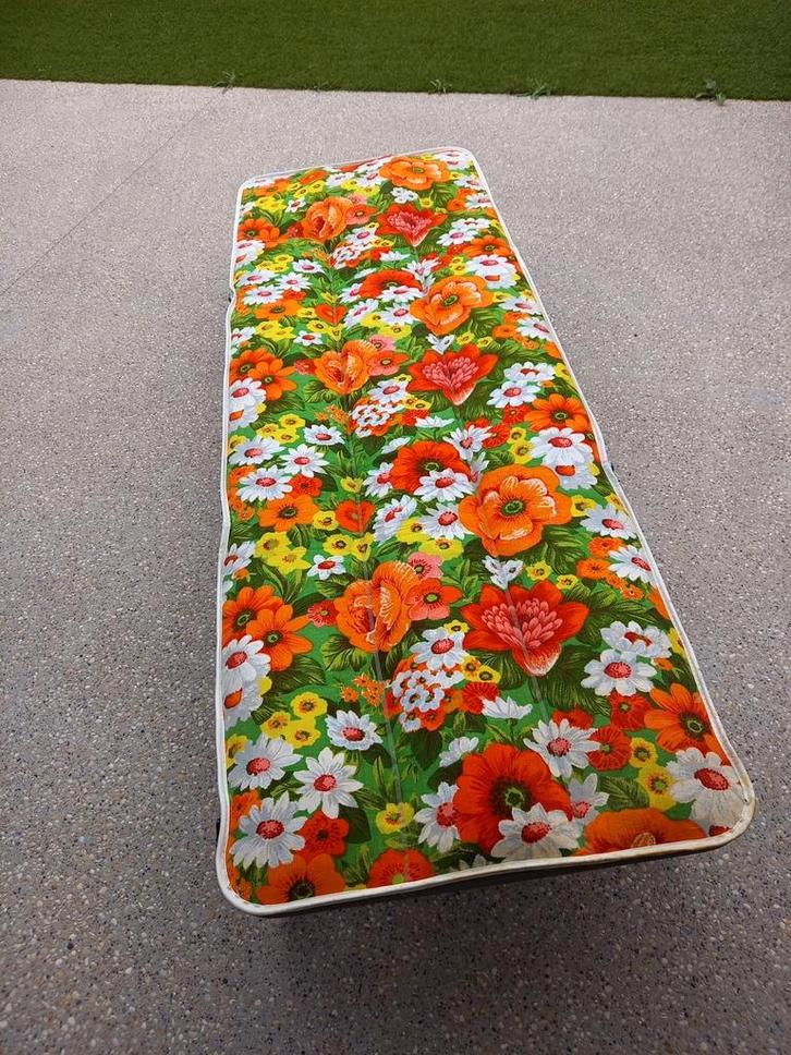 Zeer stevig veldbed 200x70cm merk Kurz (D)., Tuin en Terras, Ligbedden, Gebruikt, Verstelbaar, Ophalen