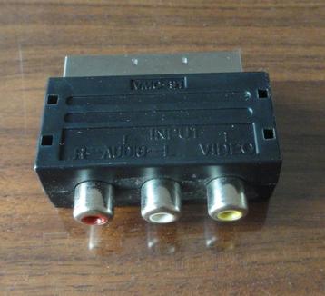Scart AV adapter, Enlèvement, Utilisé, Moins de 2 mètres, Câble péritel