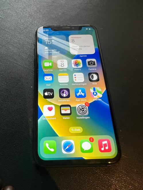 iPhone X 256GB, Telecommunicatie, Mobiele telefoons | Apple iPhone, Gebruikt, 256 GB, Zonder abonnement, Zonder simlock, iPhone X