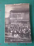 Histoire de la Musique en Belgique (Jacques Stehman) – 1950, Livres, Musique, Jacques Stehman, Général, Utilisé, Enlèvement ou Envoi
