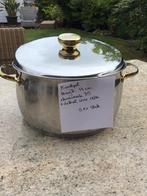 Kookpotten inox, Huis en Inrichting, Keuken | Potten en Pannen, Ophalen, Zo goed als nieuw, Inox