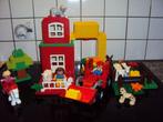 Duplo,leuke boerderij met tractor, vele dieren,poneykar...., Duplo, Ophalen of Verzenden