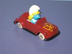 Vintage autootje met smurfin. (peyo 1982), Collections, Schtroumpfs, Enlèvement ou Envoi, Utilisé, Schtroumpfette
