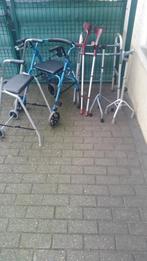 opvouwbare rollator met 2 wielen 35€ 2 opvouwbare loopframes, Diversen, Zo goed als nieuw, Ophalen