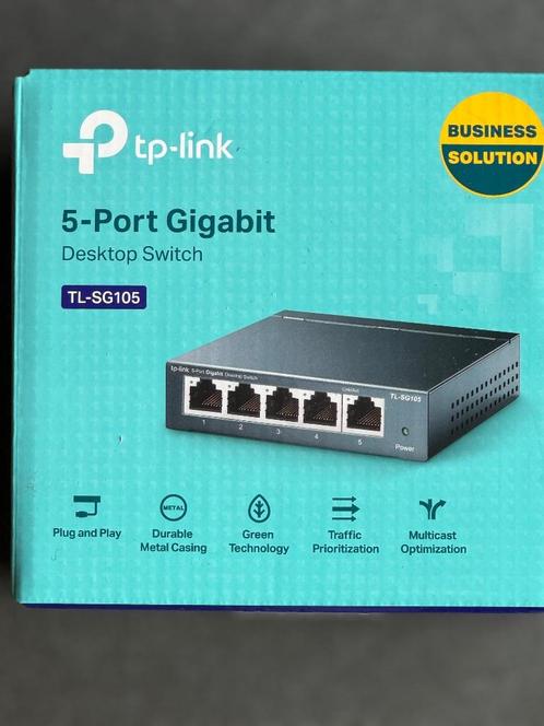 TP link tl-sg105, Computers en Software, Netwerk switches, Zo goed als nieuw, Ophalen of Verzenden