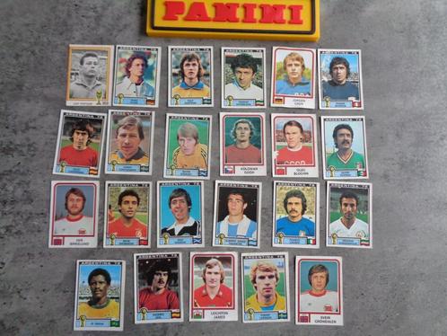 PANINI AUTOCOLLANTS DE FOOTBALL COUPE DU MONDE ARGENTINE 78, Hobby & Loisirs créatifs, Autocollants & Images, Utilisé, Envoi