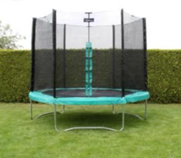 TRAMPOLINE met NET 365cm, Ophalen, Gebruikt