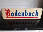 Vintage Rodenbach lichtbak (breda), Verzamelen, Merken en Reclamevoorwerpen, Ophalen, Zo goed als nieuw