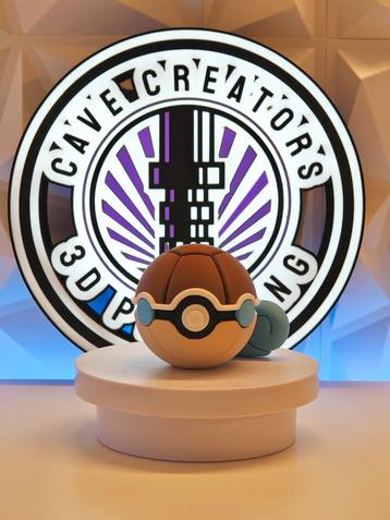 Pokéball Squirtle - 3D-afdruk beschikbaar voor biedingen
