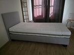 boxspring éénpersoon met matras, Huis en Inrichting, Slaapkamer | Boxsprings, Ophalen, 90 cm, Eenpersoons, Zo goed als nieuw
