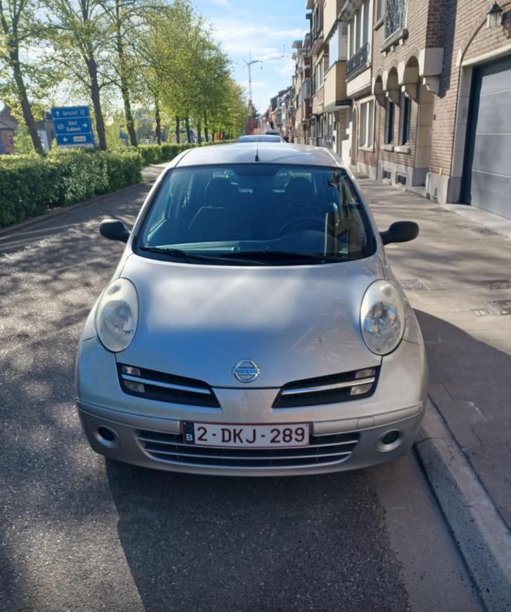 Nissan micra, Auto's, Nissan, Particulier, Micra, Benzine, Euro 4, Stadsauto, 5 deurs, Handgeschakeld, Zilver of Grijs, Zwart