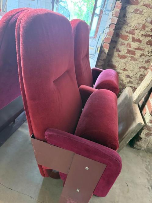 Cinemastoelen De Werf - 2 personen, Huis en Inrichting, Zetels | Zetels, Gebruikt, Tweepersoons, Metaal, Stof, Overige materialen