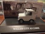 Microcar William City A3 1969 1:43 in vitrinedoosje, Ophalen of Verzenden, Nieuw