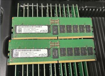 256GB MICRON (32GB x 8) DDR5 PC5-4800B ECC, Informatique & Logiciels, Mémoire RAM, Enlèvement ou Envoi, DDR5, 256 GB, Serveur