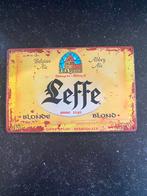 Leffe, Panneau, Plaque ou Plaquette publicitaire, Enlèvement ou Envoi, Leffe, Neuf