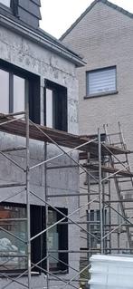 metstersstelling 80m2 modulair met stapelbeugels, Doe-het-zelf en Bouw, Steigers, Ophalen, Gebruikt