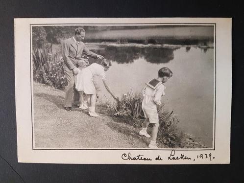 Postkaart Koningshuis België Koning Leopold III Laken 1939, Verzamelen, Koningshuis en Royalty, Gebruikt, Kaart, Foto of Prent