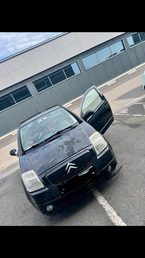 Citroën c2 VTR 2009, Auto's, Citroën, C2, Benzine, 3 deurs, Handgeschakeld, Zwart, Zwart, Stof, Ophalen