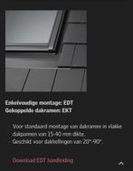 Velux gootstukken EDT SK10, gloednieuw, vlakke pan,, Ophalen