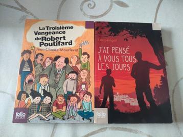 Lot de 2 livres Folio Junior ado, Enlèvement ou Envoi