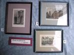 Grafiek Gent, Antiek en Kunst, Kunst | Etsen en Gravures, Ophalen