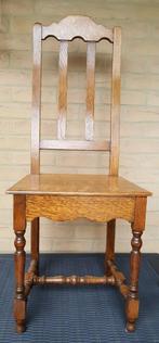 6 chaises en chêne, Maison & Meubles, Chaises, Comme neuf, Brun, Enlèvement, Cinq, Six Chaises ou plus