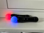 2 x Move controllers PS3 (zgan), Games en Spelcomputers, Games | Sony PlayStation 3, Verzenden, Zo goed als nieuw