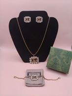 Gucci mormont set, Handtassen en Accessoires, Overige materialen, Nieuw, Ophalen of Verzenden, Goud