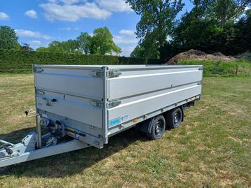 Aanhangwagen - remorque met kipfunctie, Auto diversen, Aanhangers en Bagagewagens, Ophalen, Gebruikt